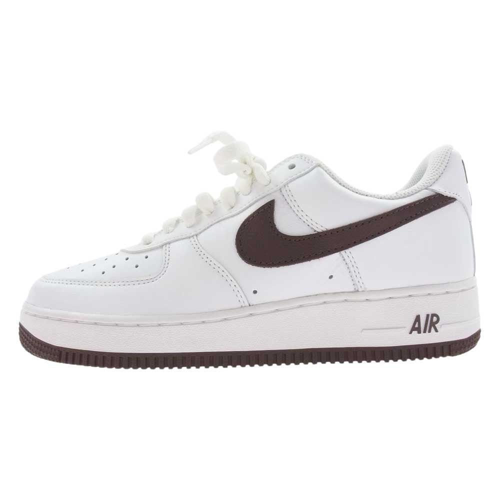 NIKE ナイキ DM0576-100  Air Force 1 LOW RETORO Color of the Month Chocolate White エアフォース1 ローカット スニーカー チョコレート ホワイト ホワイト系 25.5cm【新古品】【未使用】【中古】