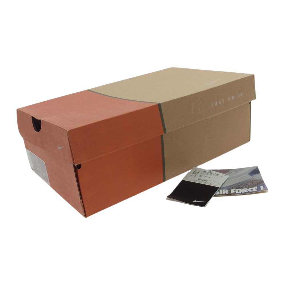 NIKE ナイキ DM0576-100  Air Force 1 LOW RETORO Color of the Month Chocolate White エアフォース1 ローカット スニーカー チョコレート ホワイト ホワイト系 25.5cm【新古品】【未使用】【中古】