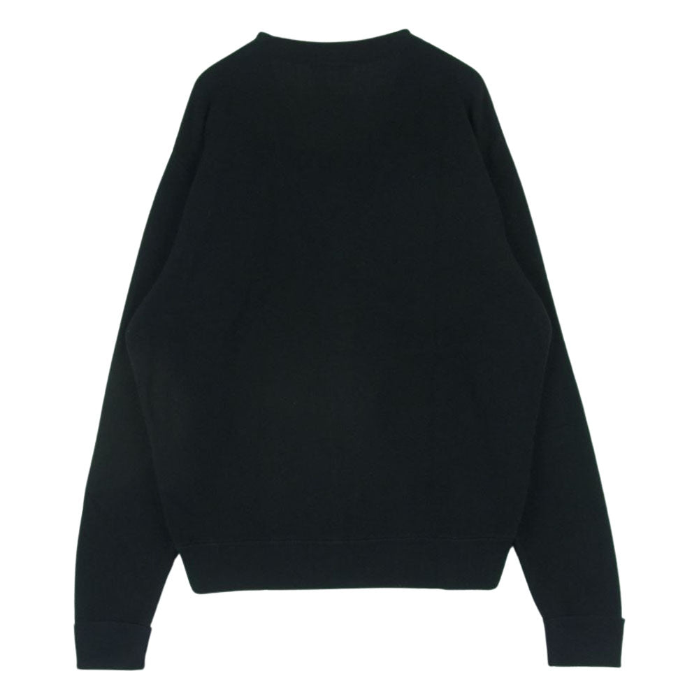 LACOSTE ラコステ for BEAMS ビームス 別注 カーディガン コットン ベトナム製 ブラック系 3【新古品】【未使用】【中古】