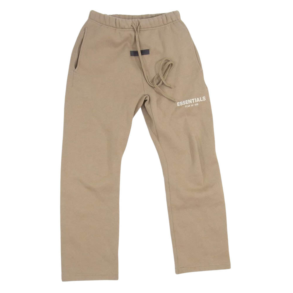 FEAR OF GOD フィアオブゴッド ESSENTIALS エッセンシャルズ LOUNGE PANTS ラウンジ スウェット パンツ ベージュ系 XXS【中古】