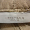 FEAR OF GOD フィアオブゴッド ESSENTIALS エッセンシャルズ LOUNGE PANTS ラウンジ スウェット パンツ ベージュ系 XXS【中古】