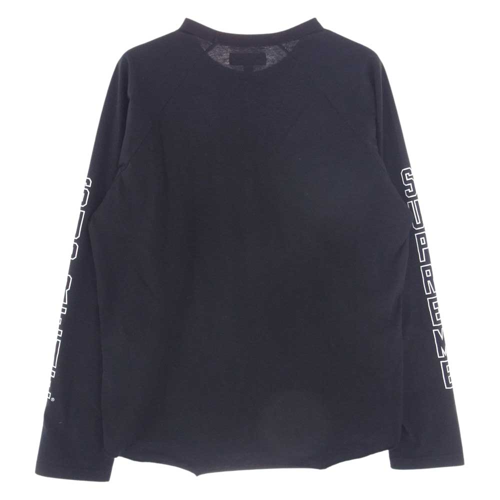 Supreme シュプリーム 23AW H.R. Giger Raglan L/ S Top ハンス リューディ ギーガー ラグラン Tシャツ ブラック系 M【中古】
