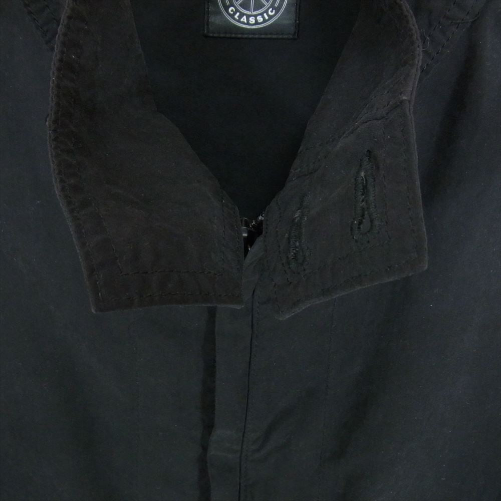 PORTER CLASSIC ポータークラシック WEATHER SWING TOP ウェザー スウィングトップ シャツ ジャケット ブラック系 L【中古】