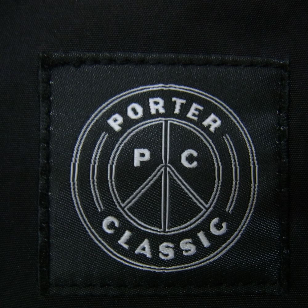 PORTER CLASSIC ポータークラシック WEATHER SWING TOP ウェザー スウィングトップ シャツ ジャケット ブラック系 L【中古】