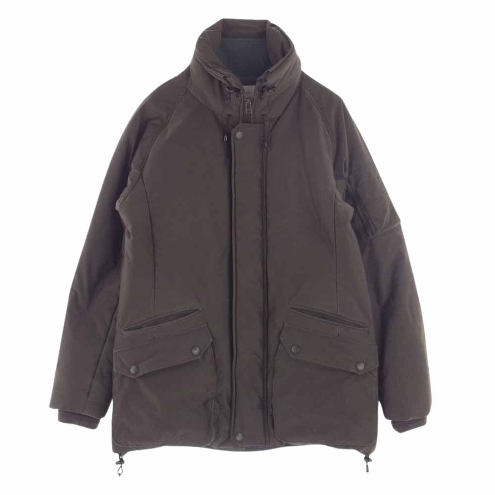 CURLY カーリー ARCTIC SC JACKET スタンドカラー 中綿 ミリタリー フルジップ ジャケット カーキ系 2【中古】
