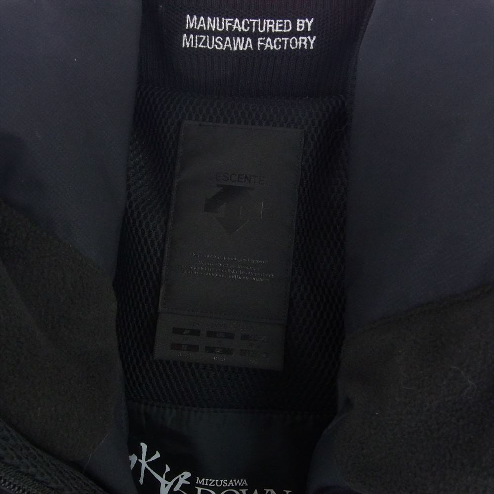 DESCENTE デサント DAMSGK34U ALLTERRAIN オルテライン MIZUSAWA DOWN JACKET GORE TEX AMBIT 水沢ダウン ゴアテックス アンビット ダウン ジャケット ブラック系 M【中古】