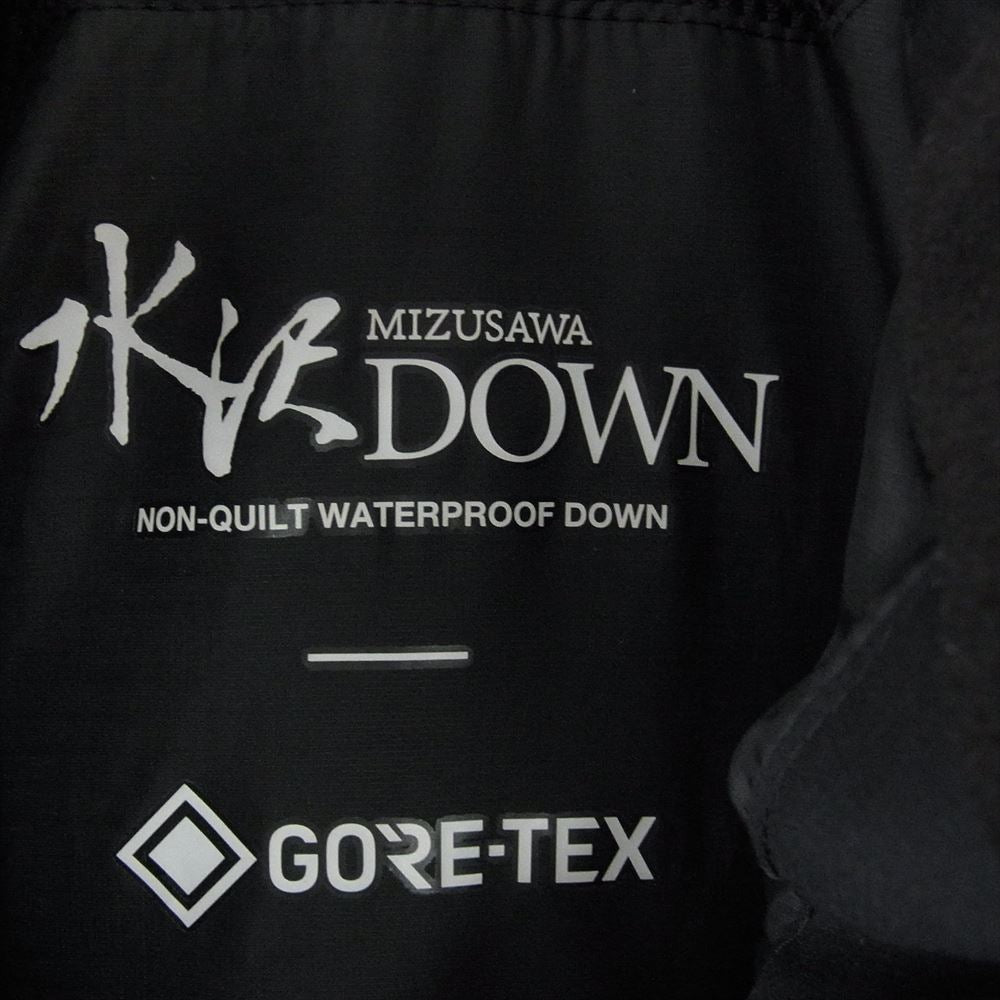 DESCENTE デサント DAMSGK34U ALLTERRAIN オルテライン MIZUSAWA DOWN JACKET GORE TEX AMBIT 水沢ダウン ゴアテックス アンビット ダウン ジャケット ブラック系 M【中古】