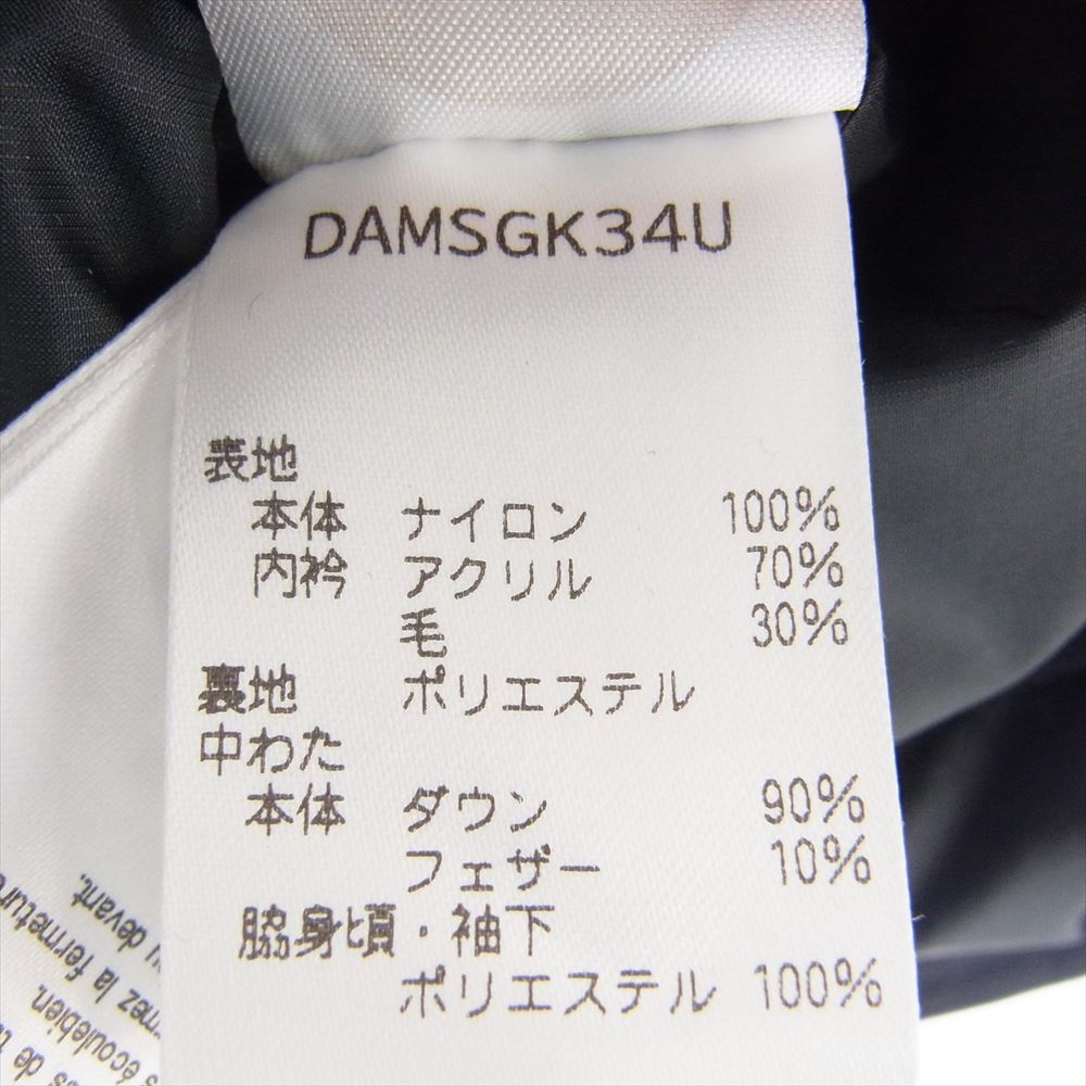 DESCENTE デサント DAMSGK34U ALLTERRAIN オルテライン MIZUSAWA DOWN JACKET GORE TEX AMBIT 水沢ダウン ゴアテックス アンビット ダウン ジャケット ブラック系 M【中古】