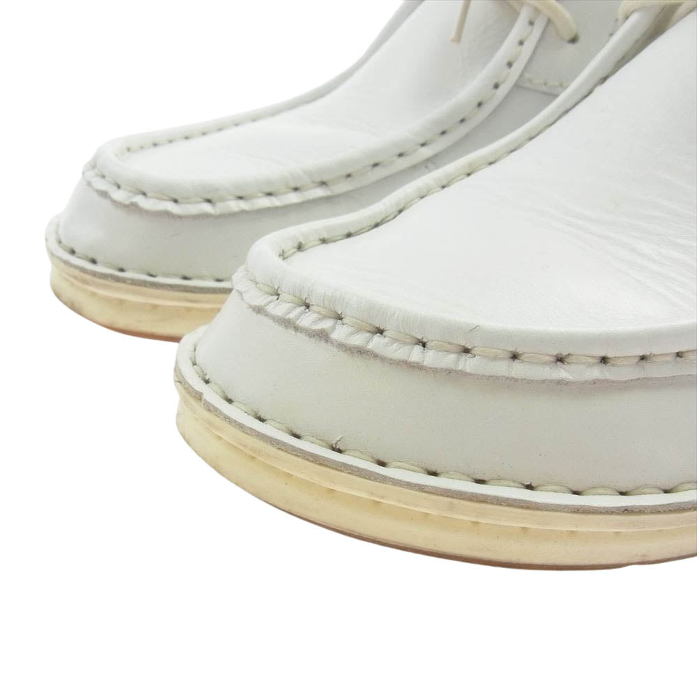 BIRKENSTOCK ビルケンシュトック PASADENA パサデナ レザー シューズ ホワイト系 39【中古】