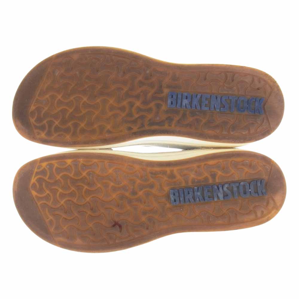 BIRKENSTOCK ビルケンシュトック PASADENA パサデナ レザー シューズ ホワイト系 39【中古】