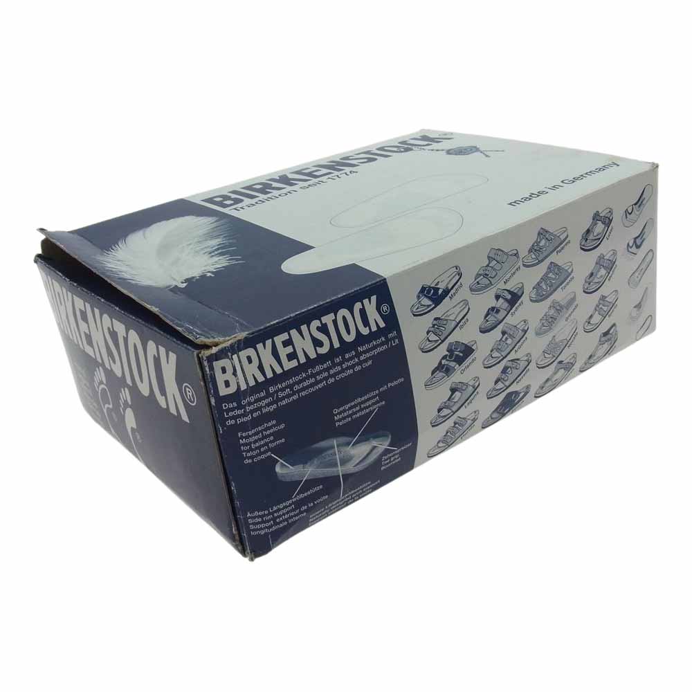BIRKENSTOCK ビルケンシュトック PASADENA パサデナ レザー シューズ ホワイト系 39【中古】