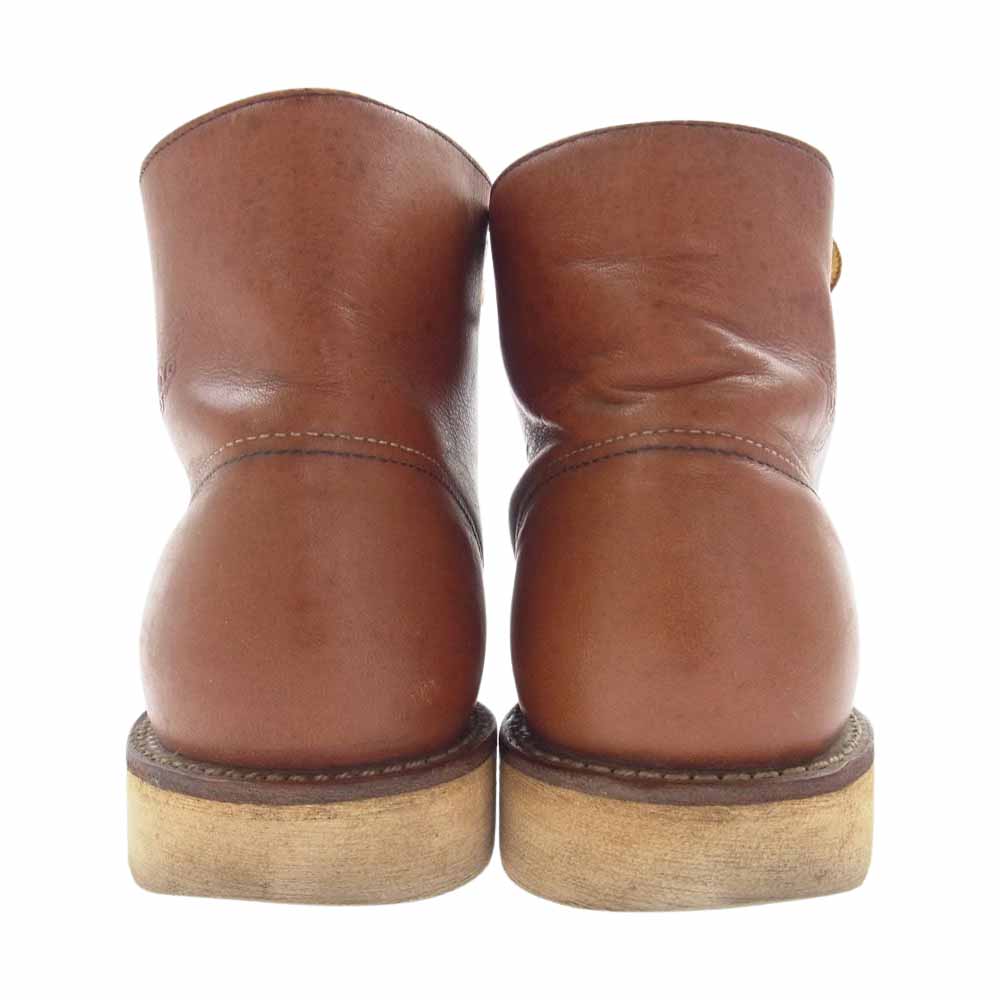 RED WING レッドウィング 8166 8166 6inch CLASSIC PLAIN TOE プレーン トゥ オロ ラセット ブーツ ブラウン系 US7D【中古】