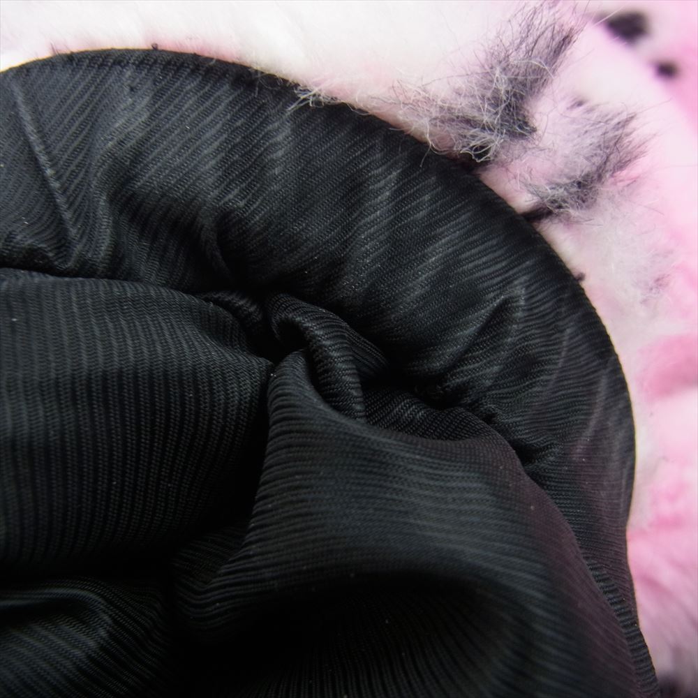 Supreme シュプリーム 21SS Bandana Faux Fur Bomber Jacket バンダナ ペイズリー フェイクファー ボンバー ジャケット ピンク系 L【中古】
