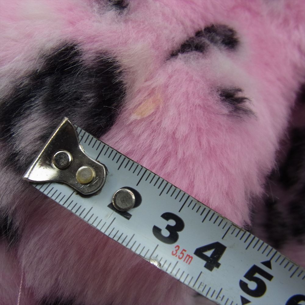 Supreme シュプリーム 21SS Bandana Faux Fur Bomber Jacket バンダナ ペイズリー フェイクファー ボンバー ジャケット ピンク系 L【中古】