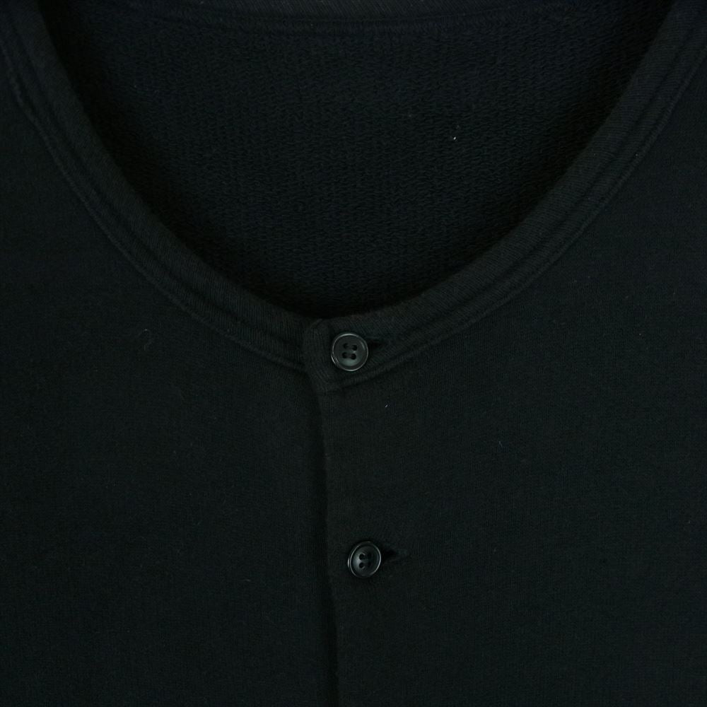 Yohji Yamamoto ヨウジヤマモト HR-T60-074 REGULATION MEN 20AW スウェット ボタン カーディガン ブラック系 3【中古】