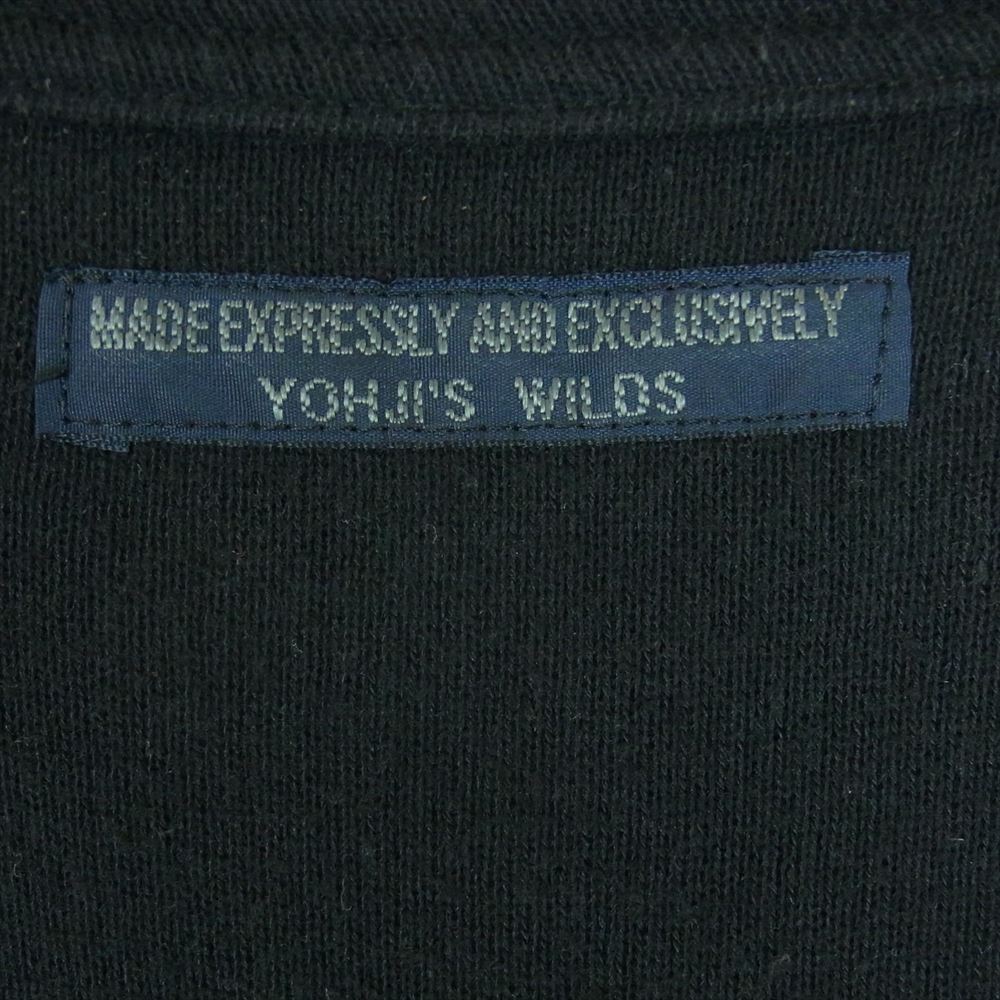 Yohji Yamamoto ヨウジヤマモト HR-T60-074 REGULATION MEN 20AW スウェット ボタン カーディガン ブラック系 3【中古】