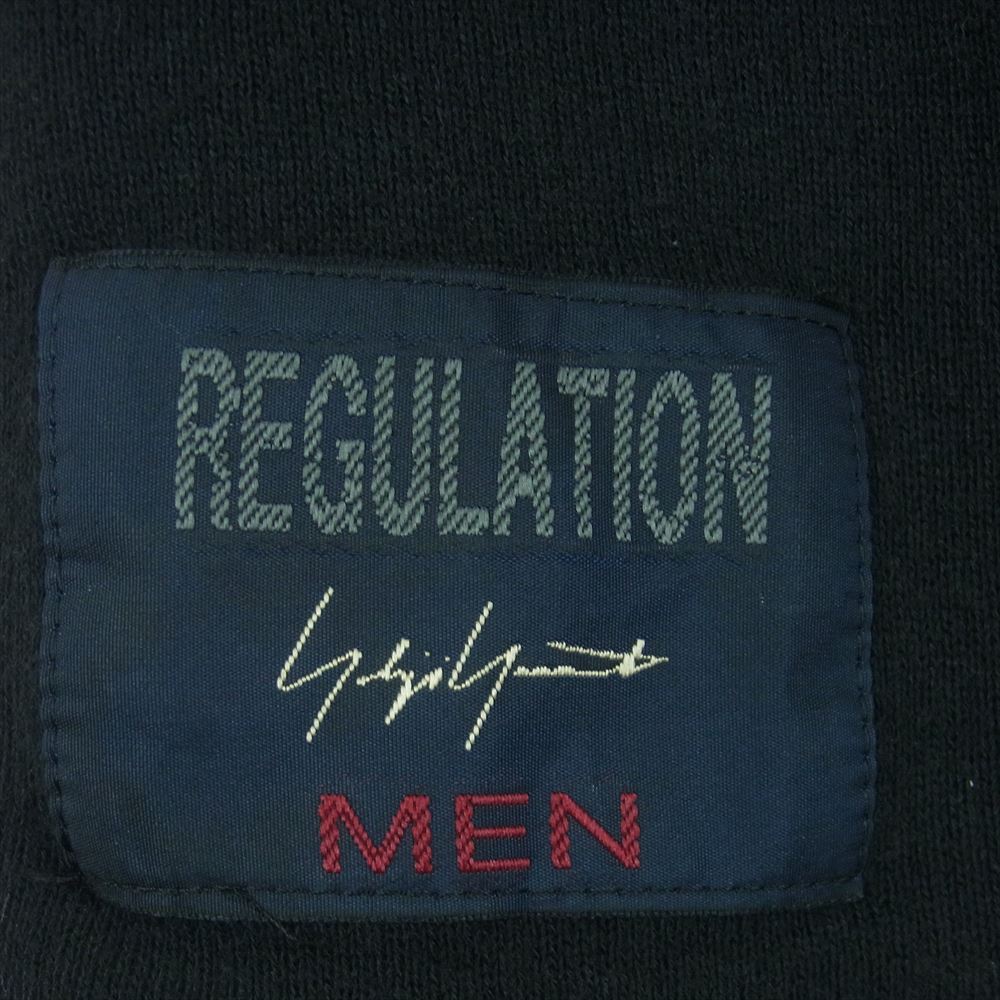 Yohji Yamamoto ヨウジヤマモト HR-T60-074 REGULATION MEN 20AW スウェット ボタン カーディガン ブラック系 3【中古】
