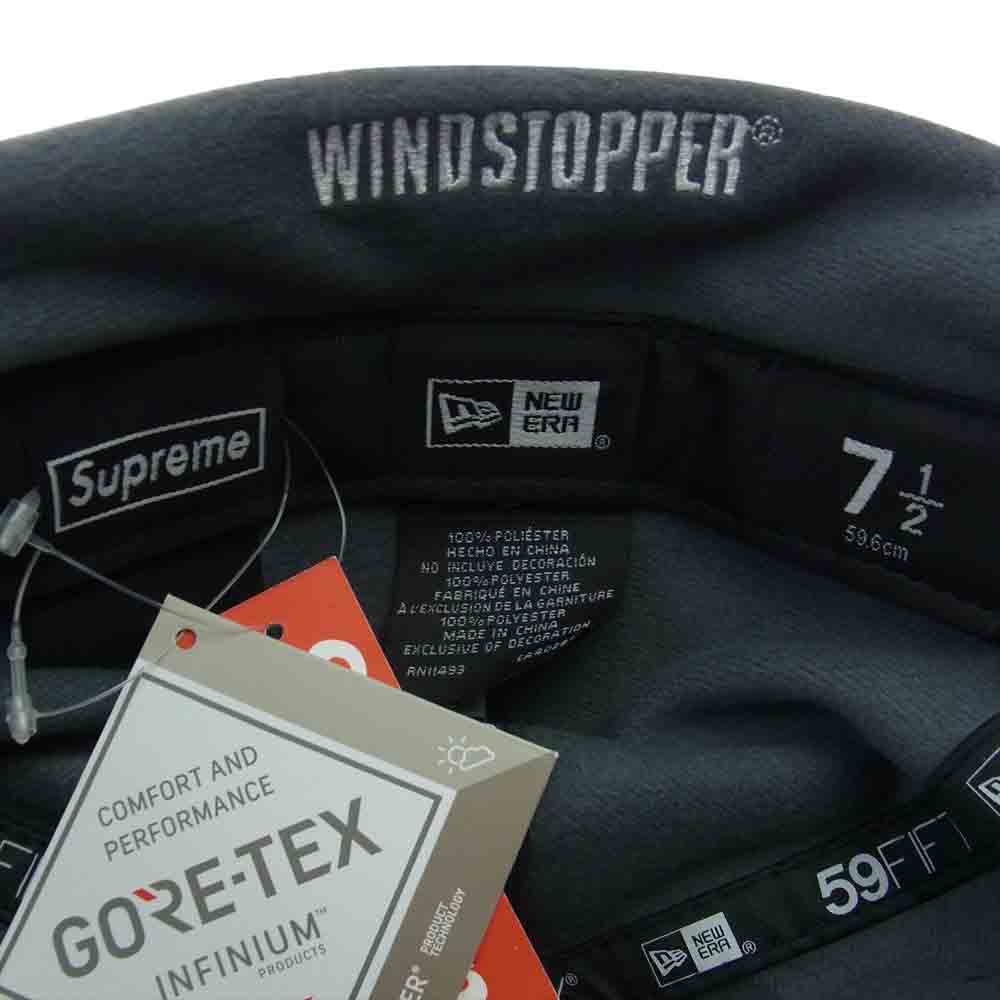 Supreme シュプリーム 20AW New Era CAP WINDSTOPPER Earflap Box Logo ウィンドストッパー イヤーフラップ ボックスロゴ ニューエラ キャップ  ブルー系 59.6cm【新古品】【未使用】【中古】