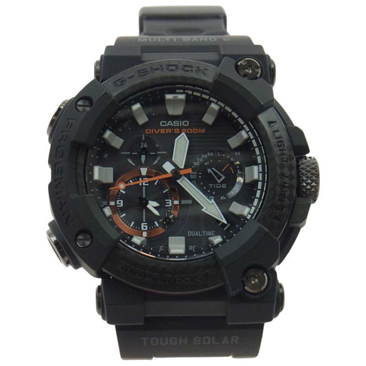 CASIO G-SHOCK カシオ ジーショック GWF-A1000XC-1AJF FROGMAN フロッグマン ソーラー 腕時計 ブラック系【極上美品】【中古】