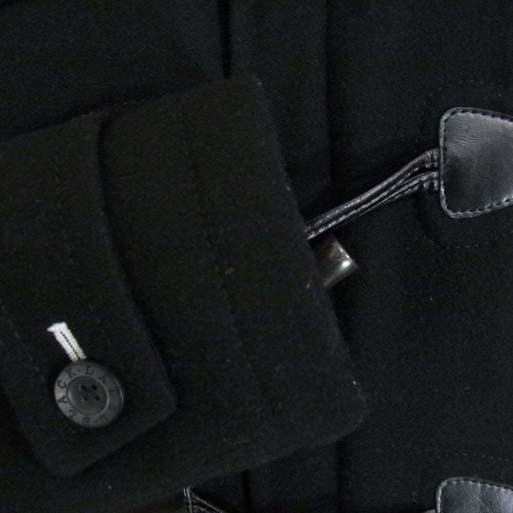 BURBERRY BLACK LABEL バーバリーブラックレーベル BMP67-530-09 裏地 チェック ダッフル コート ブラック系 M【中古】