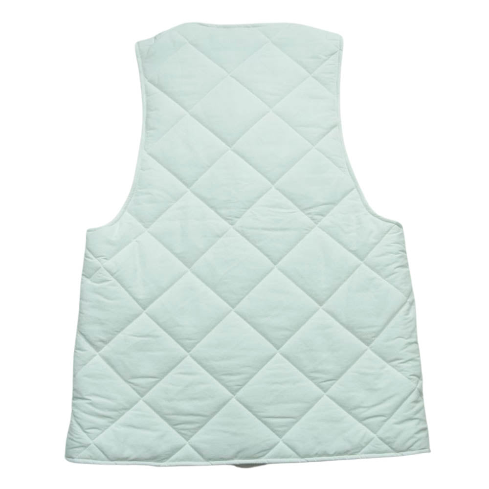 LAVENHAM ラベンハム SLJ40121 L'ECHOPPE別注 英国製 Big Quilt Gillet ビッグ キルティング ベスト ホワイト系 M 38【新古品】【未使用】【中古】