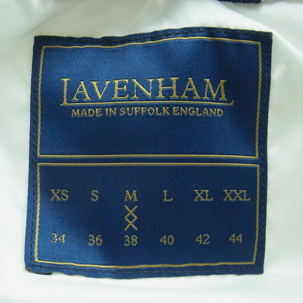 LAVENHAM ラベンハム SLJ40121 L'ECHOPPE別注 英国製 Big Quilt Gillet ビッグ キルティング ベスト ホワイト系 M 38【新古品】【未使用】【中古】
