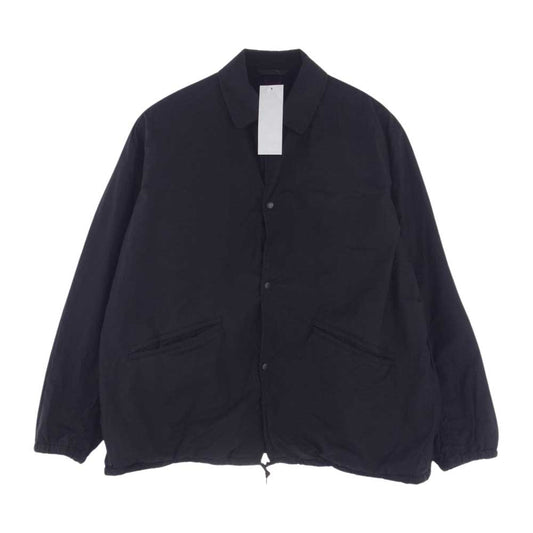COMOLI コモリ 23AW Y03-04012  コットン ナイロン コーチジャケット ブラック系 3【中古】