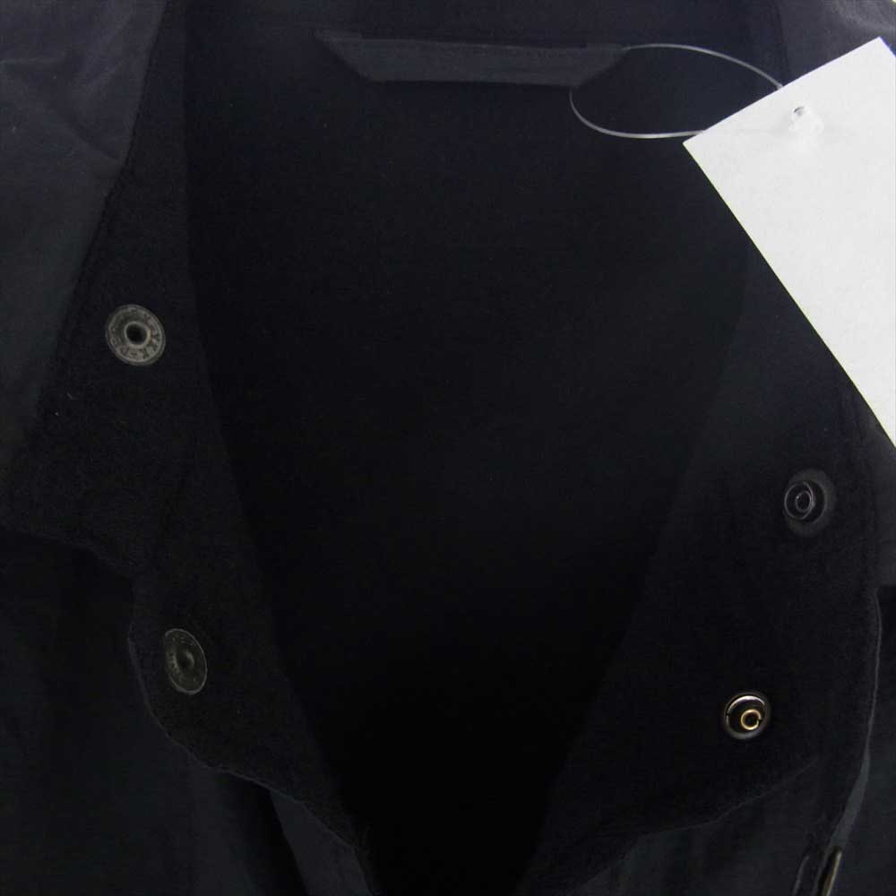 COMOLI コモリ 23AW Y03-04012  コットン ナイロン コーチジャケット ブラック系 3【中古】