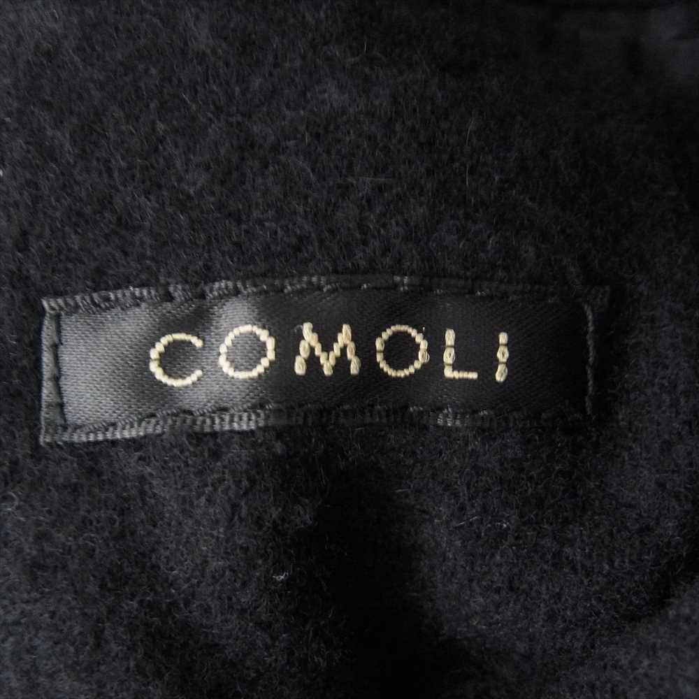 COMOLI コモリ 23AW Y03-04012  コットン ナイロン コーチジャケット ブラック系 3【中古】