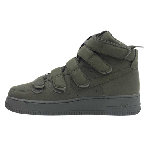 NIKE ナイキ DM7926-300 × Billie Eilish ビリーアイリッシュ  Air Force 1 High ’07 SP エアフォース1 ハイ ’07 SP  セコイア ベルクロ ハイカット スニーカー カーキ系 27cm【新古品】【未使用】【中古】