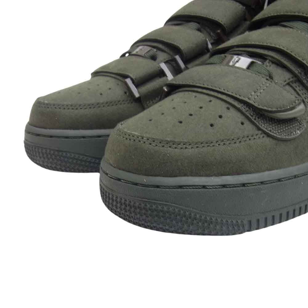 NIKE ナイキ DM7926-300 × Billie Eilish ビリーアイリッシュ  Air Force 1 High ’07 SP エアフォース1 ハイ ’07 SP  セコイア ベルクロ ハイカット スニーカー カーキ系 27cm【新古品】【未使用】【中古】