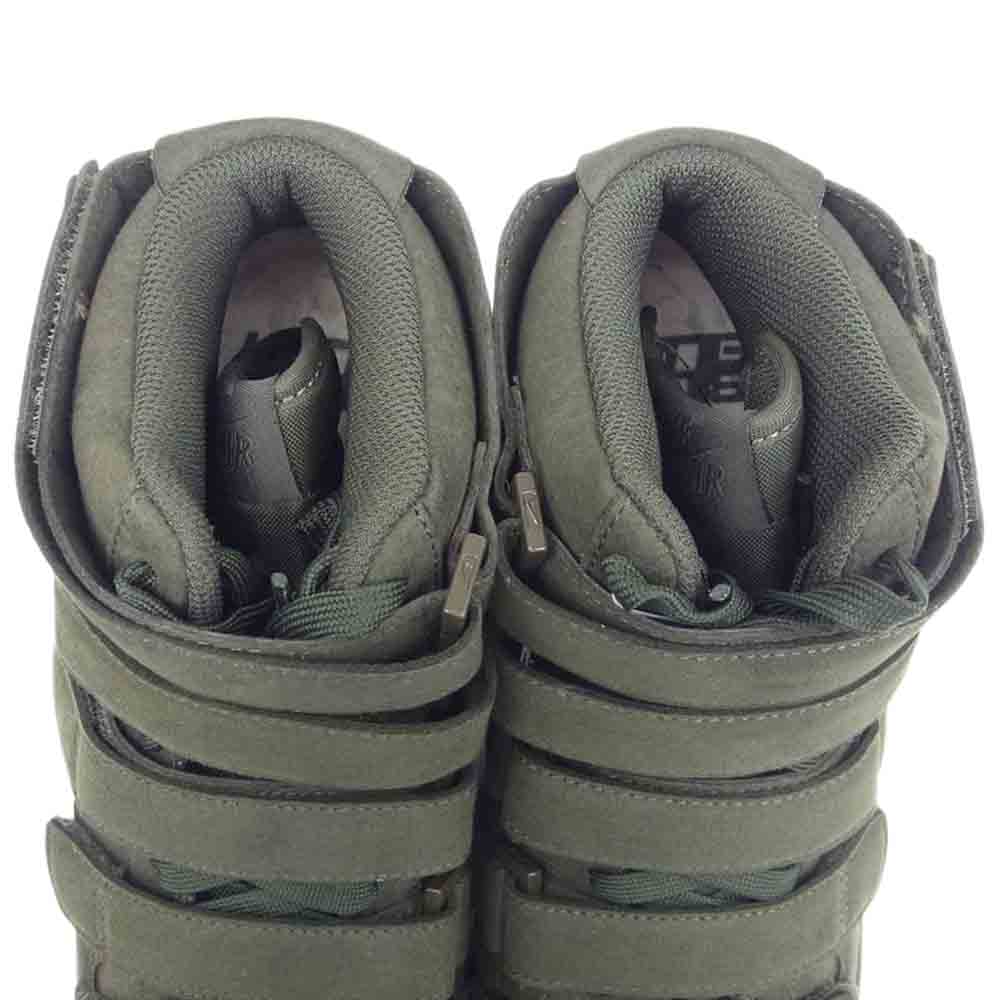 NIKE ナイキ DM7926-300 × Billie Eilish ビリーアイリッシュ  Air Force 1 High ’07 SP エアフォース1 ハイ ’07 SP  セコイア ベルクロ ハイカット スニーカー カーキ系 27cm【新古品】【未使用】【中古】