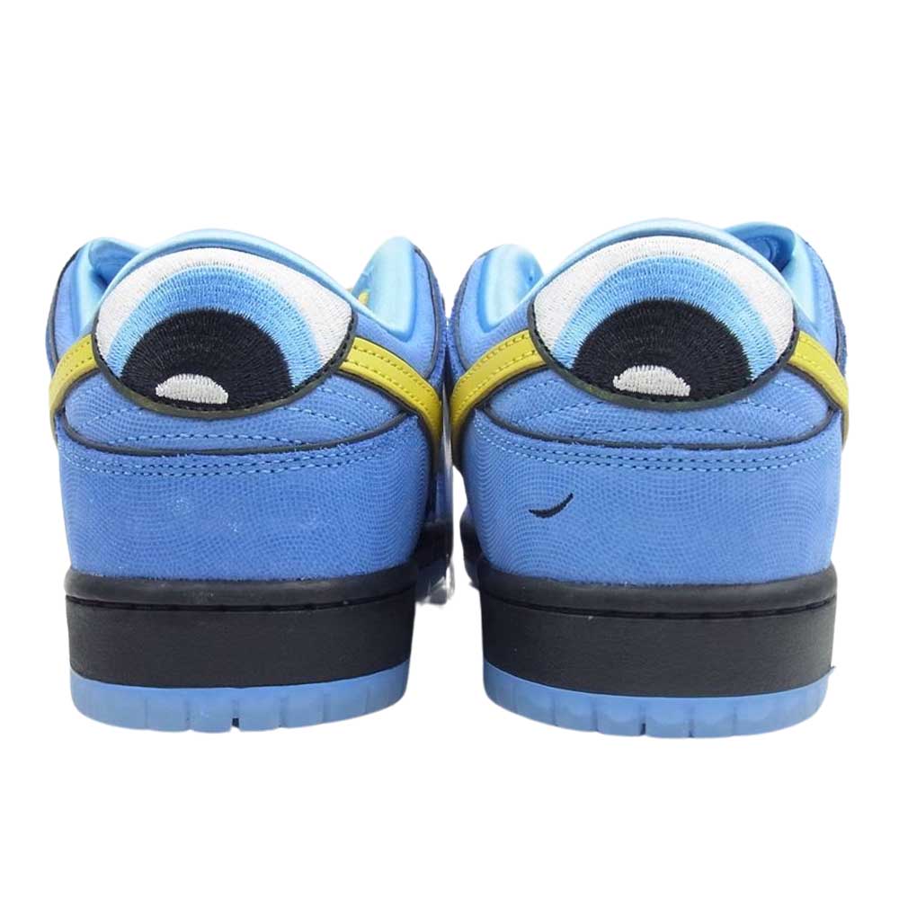 NIKE ナイキ FZ8320-400 × The Powerpuff Girls パワーパフガールズ SB Dunk Low Pro QS  SB ダンク ロー プロ スニーカー ブルー系 イエロー系 27cm【新古品】【未使用】【中古】