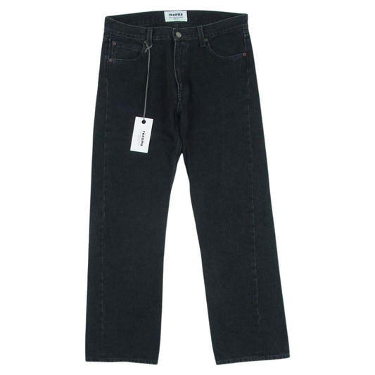 renoma レノマ 23AW RCD07 A Les Halles Paris デニム パンツ 日本製 ブラック系 1【中古】