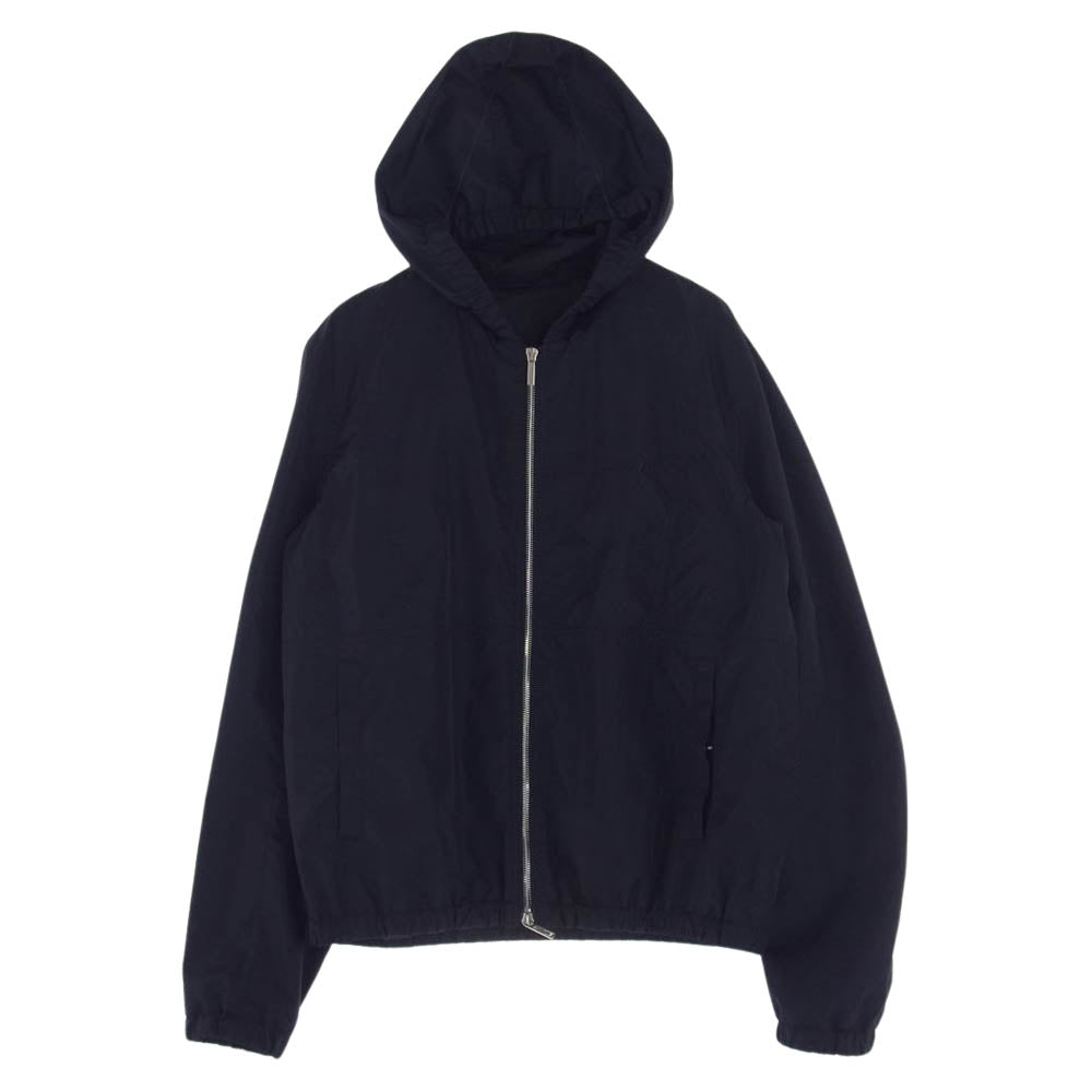 DIOR HOMME ディオールオム 19SS 923C450Z0152 × KAWS カウズ Nylon Hooded Jacket ナイロン フーデッド フーディー パーカー ジャケット Bee刺繍 ネイビー系 50【中古】