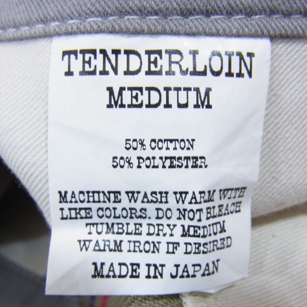 TENDERLOIN テンダーロイン T-BDP T/C ツイルフリスコ ワーク パンツ ベージュ カーキ系 M【中古】