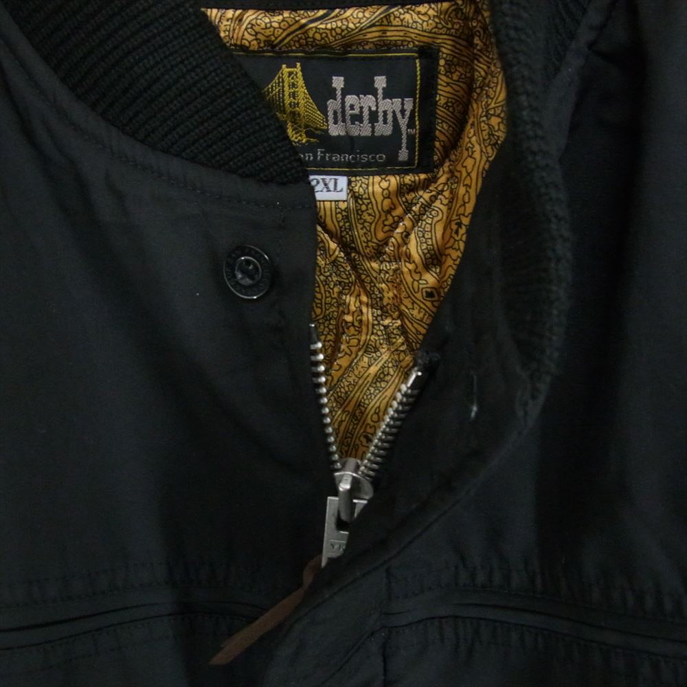 ダービーオブサンフランシスコ ダービー ジャケット ブラック系 2XL【美品】【中古】