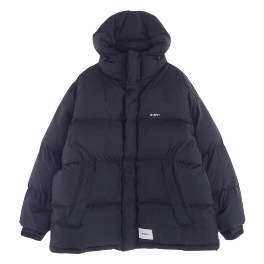 WTAPS ダブルタップス 21AW 212BRDT-JKM03  TORPOR JACKET POLY RIPSTOP トーパーリップストップ 中綿 ジャケット ブラック系 03【美品】【中古】