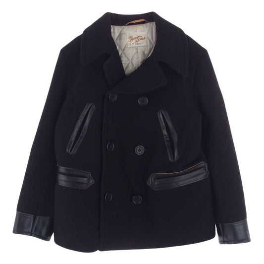TENDERLOIN テンダーロイン  08AW  T-RAIL COAT レイルコート Pコート ピーコート ブラック系 S【中古】