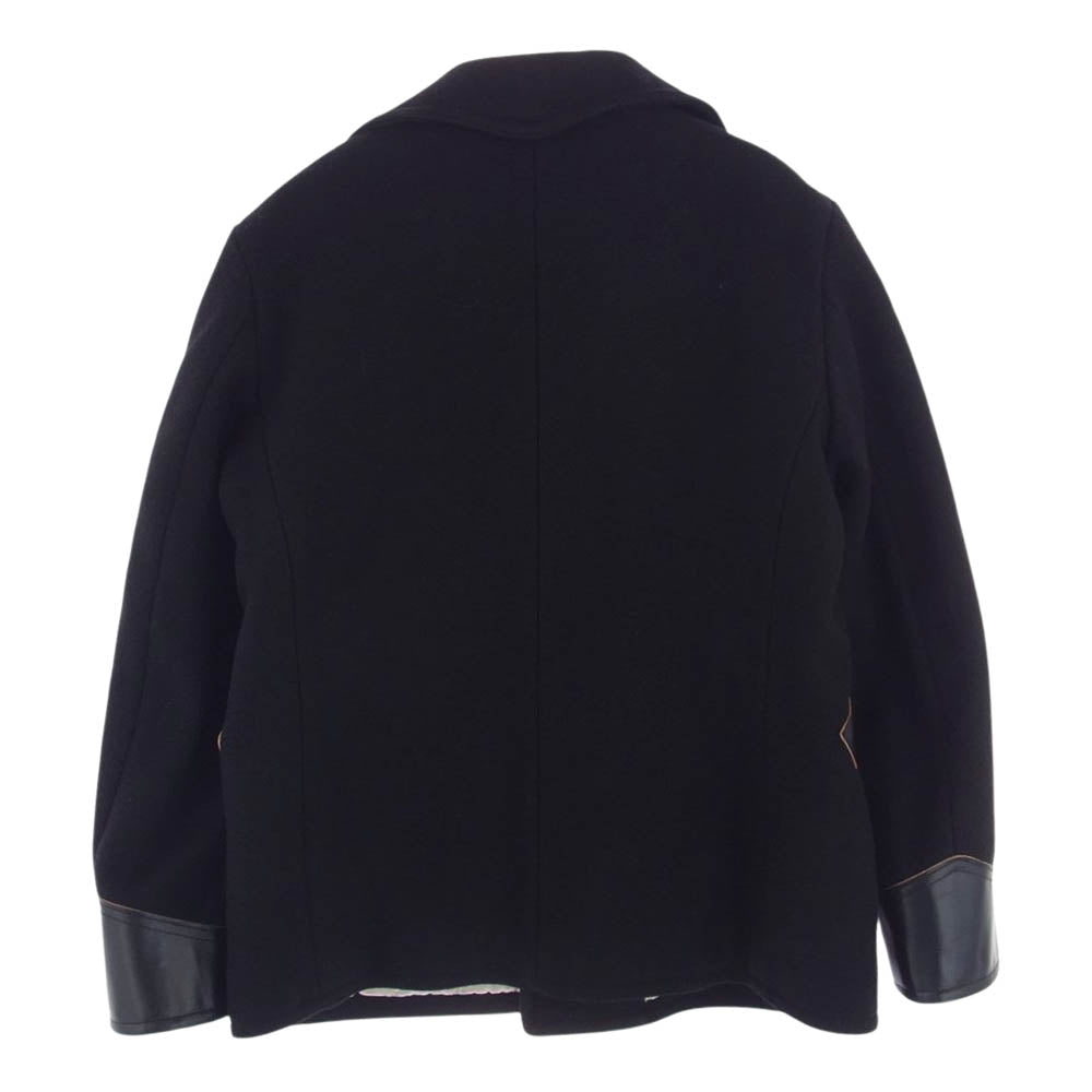 TENDERLOIN テンダーロイン  08AW  T-RAIL COAT レイルコート Pコート ピーコート ブラック系 S【中古】