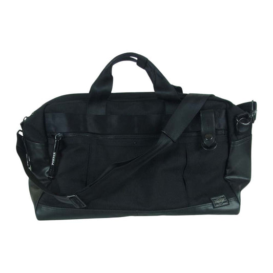 PORTER ポーター HEAT ヒート 2WAY ボストン ショルダー バッグ 日本製 ブラック系【中古】