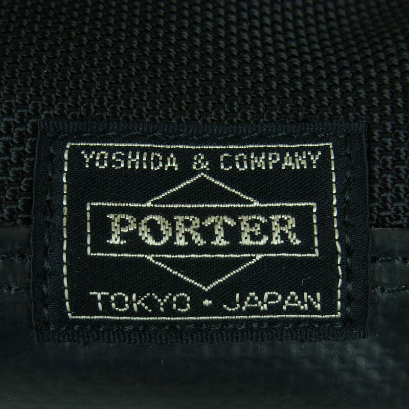 PORTER ポーター HEAT ヒート 2WAY ボストン ショルダー バッグ 日本製 ブラック系【中古】