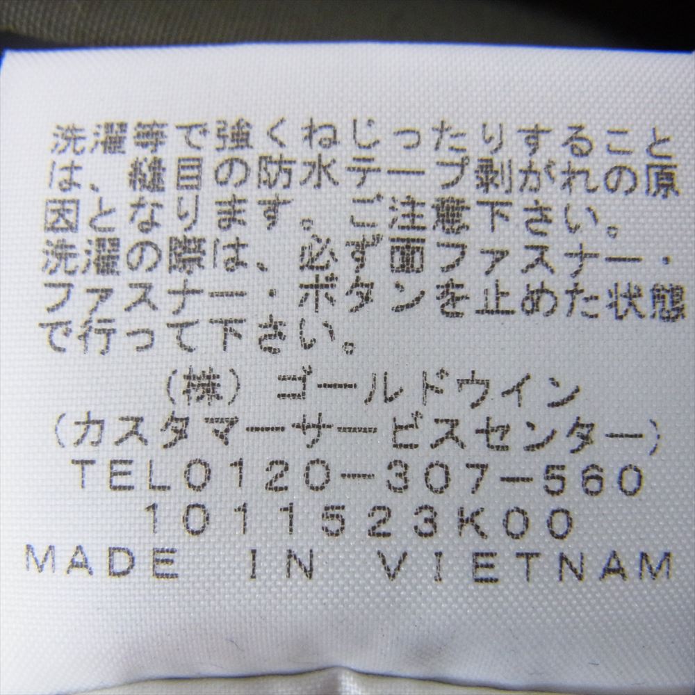 THE NORTH FACE ノースフェイス NP62236  MOUNTAIN LIGHT JACKET GORE-TEX ゴアテックス マウンテンライト ジャケット カーキ系 M【中古】