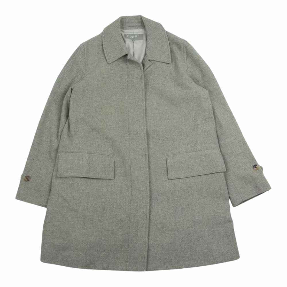 MARGARET HOWELL マーガレットハウエル ウール ハーフ コート グレー系 2【中古】