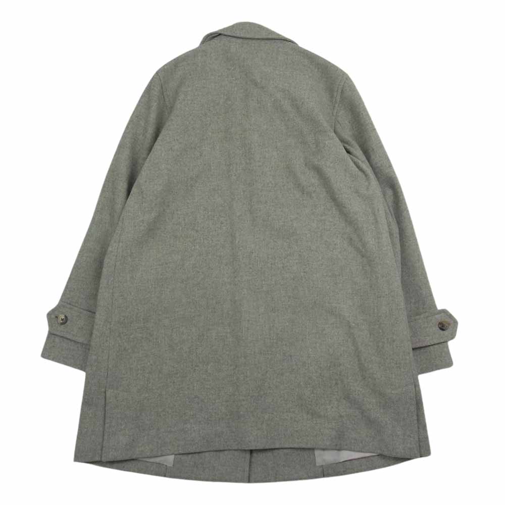 MARGARET HOWELL マーガレットハウエル ウール ハーフ コート グレー系 2【中古】