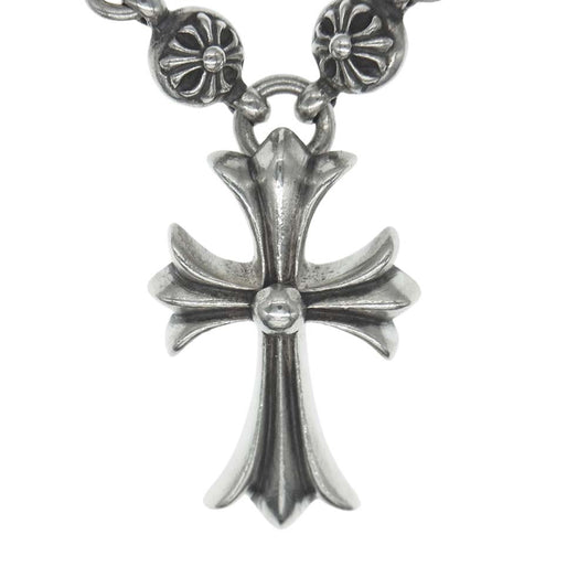 CHROME HEARTS クロムハーツ（原本有） #1 1B 20 SM CH CRS スモール CHクロス クロスボール ネックレス シルバー系【中古】