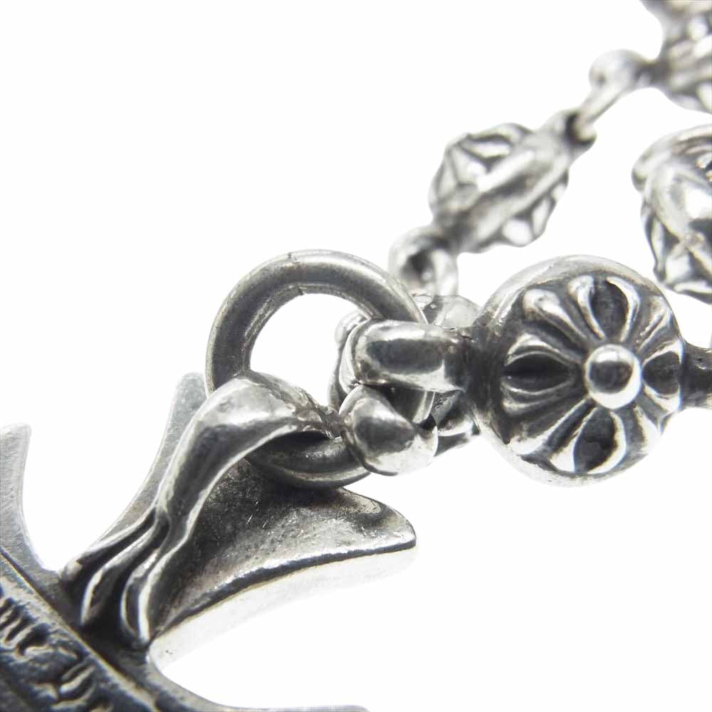 CHROME HEARTS クロムハーツ（原本有） #1 1B 20 SM CH CRS スモール CHクロス クロスボール ネックレス シルバー系【中古】