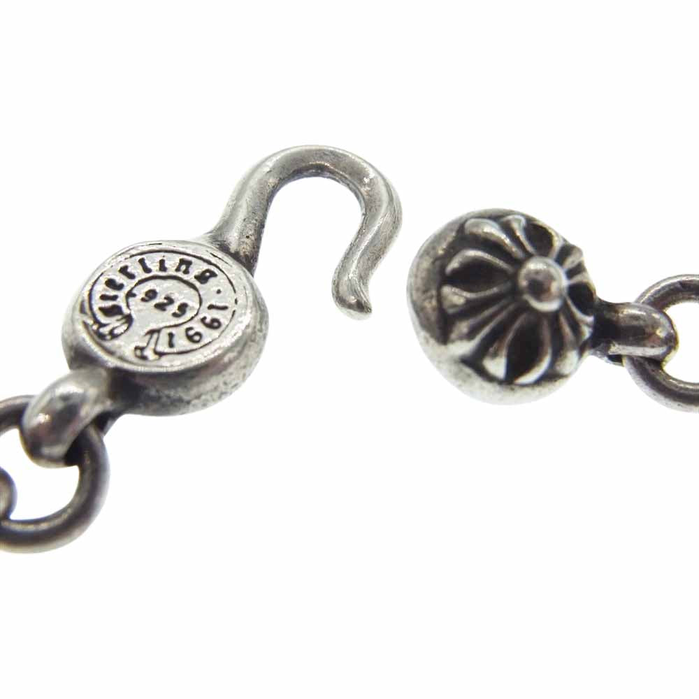 CHROME HEARTS クロムハーツ（原本有） #1 1B 20 SM CH CRS スモール CHクロス クロスボール ネックレス シルバー系【中古】