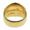 CHROME HEARTS クロムハーツ（原本有） 22K KEPER RING キーパー リング ゴールド系 24号【中古】
