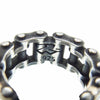 TRAVIS WALKER トラヴィスワーカー ギャランティ付属 Drive Chain Ring ドライブ チェーン リング シルバー系 13.5号【中古】